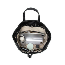 Load image into Gallery viewer, Leah Backpack - Black Pebbled