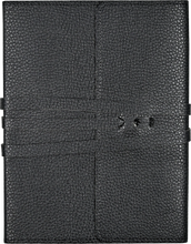 Load image into Gallery viewer, Leather Wrap Journal - Black