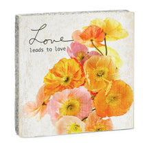 Load image into Gallery viewer, Love Leads - Art Block
