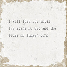 Load image into Gallery viewer, Marble Coaster - I Will Love You