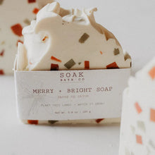 Load image into Gallery viewer, Merry and Bright Soap Bar
