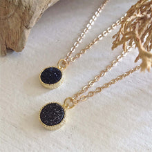 Load image into Gallery viewer, Tenerife Druzy Pendant Necklace