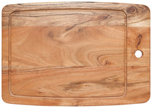 Load image into Gallery viewer, Acacia Wood Cutting Board - 17x13in