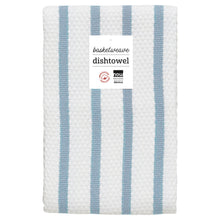 Load image into Gallery viewer, Basketweave Dishtowel - Slate Blue