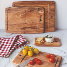 Load image into Gallery viewer, Acacia Wood Cutting Board - 17x13in