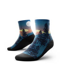Load image into Gallery viewer, Quarter Socks - Bright Night
