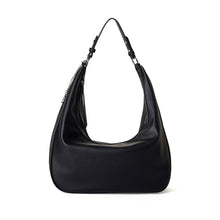 Load image into Gallery viewer, Rebecca Hobo Shoulder Bag - Black