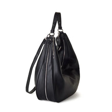Load image into Gallery viewer, Rebecca Hobo Shoulder Bag - Black