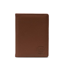 Load image into Gallery viewer, Raynor Vegan Leather Passport Holder - Saddle Brown