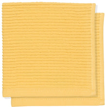 Load image into Gallery viewer, Ripple Dishcloths Set of 2 - Lemon