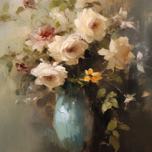 Load image into Gallery viewer, Romantic Roses Decoupage Paper - 24" x 33"