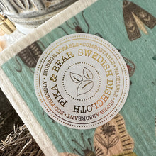 Load image into Gallery viewer, Swedish Dish Cloth - Arthropoda Folk Insects