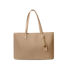 Load image into Gallery viewer, Sadie Tote - Sand Pleated