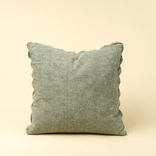 Load image into Gallery viewer, Scalloped Edge Pillow 20x20 - Sage Green