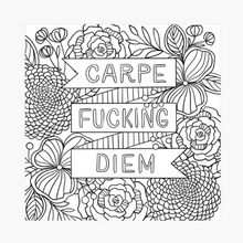 Load image into Gallery viewer, Inner F*cking Peace Colouring Book