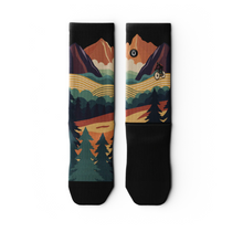 Load image into Gallery viewer, Crew Socks - Meandering