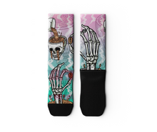 Load image into Gallery viewer, Crew Socks - Caffeinated