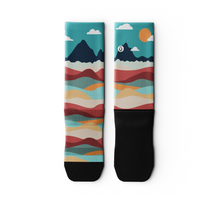 Load image into Gallery viewer, Crew Socks - Head In The Clouds