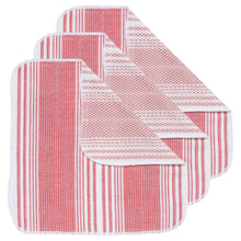 Load image into Gallery viewer, Scrub-It Dish Cloths Set of 3 - Red