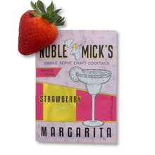Load image into Gallery viewer, Single Serve Craft Cocktail - Strawberry Margarita
