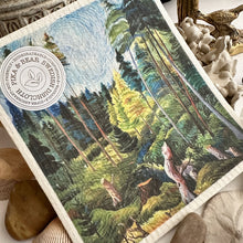 Load image into Gallery viewer, Swedish Dish Cloth - B.C. Forest