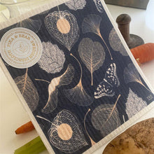 Load image into Gallery viewer, Swedish Dish Cloth - Deciduous Leaf Skeleton