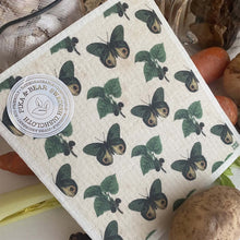 Load image into Gallery viewer, Swedish Dish Cloth - Gardensis Moth and Berries