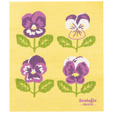 Load image into Gallery viewer, Swedish Dish Cloth - Pansy