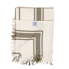 Load image into Gallery viewer, The Willow Stripe Towel - Khaki