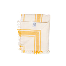 Load image into Gallery viewer, The Willow Stripe Towel - Saffron