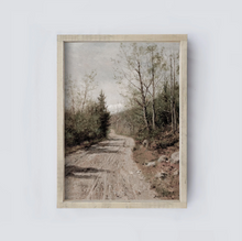 Load image into Gallery viewer, Vintage Landscape Print, 12" x 9" Countryside - Aged Farmhouse