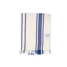 Load image into Gallery viewer, The Willow Stripe Towel - Denim