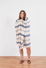 Load image into Gallery viewer, The Willow Stripe Towel - Denim