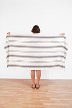 Load image into Gallery viewer, The Willow Stripe Towel - Granite