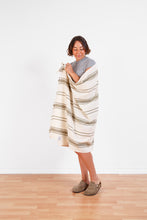 Load image into Gallery viewer, The Willow Stripe Towel - Khaki