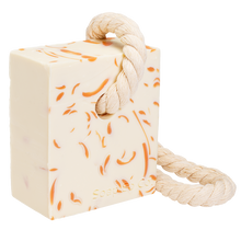 Load image into Gallery viewer, Soap On A Rope - Orange Drip
