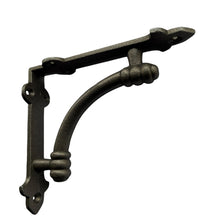 Load image into Gallery viewer, Half Round Bracket - 5.5" Matte Black