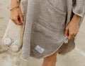 Load image into Gallery viewer, The Cocoon Surf Poncho Women's - Grey
