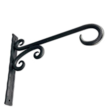 Load image into Gallery viewer, Hand-Forged Bracket Hanger - Antique Black
