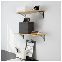 Load image into Gallery viewer, Avant Shelf Bracket, Antique Metal - 7"