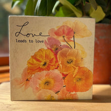 Load image into Gallery viewer, Love Leads - Art Block