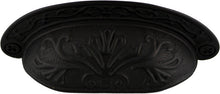 Load image into Gallery viewer, Baroque Scroll Work Cup Pull Oil Rubbed Bronze - 2-1/2"