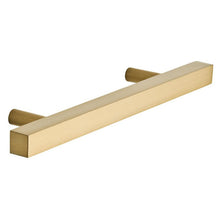 Load image into Gallery viewer, Square Bar Pull Champagne Bronze - 3-3/4"
