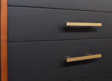 Load image into Gallery viewer, Square Bar Pull Champagne Bronze - 3-3/4"