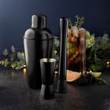 Load image into Gallery viewer, 3PC Cocktail Set - Black