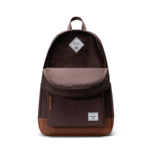 Load image into Gallery viewer, Heritage Backpack - Chocolate Brown Crosshatch/Tan