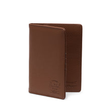 Load image into Gallery viewer, Raynor Vegan Leather Passport Holder - Saddle Brown