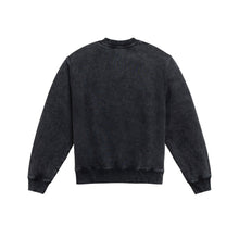Load image into Gallery viewer, Women's Acid Wash Classic Crew - Black