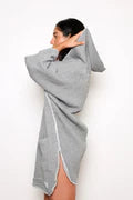 Load image into Gallery viewer, The Cocoon Surf Poncho Women's - Grey