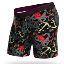 Load image into Gallery viewer, Classic Boxer Brief Print - Under The Sea - Black

